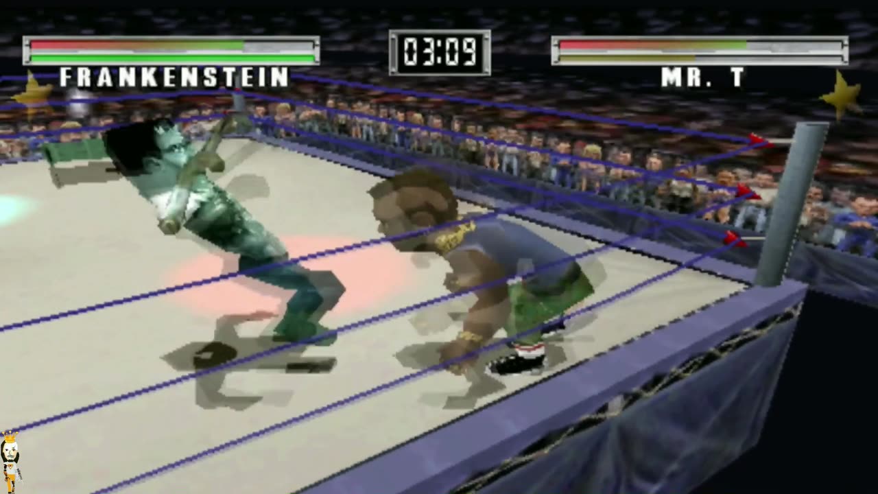 MTV Celebrity Deathmatch PS1 Playthrough Playstation 1