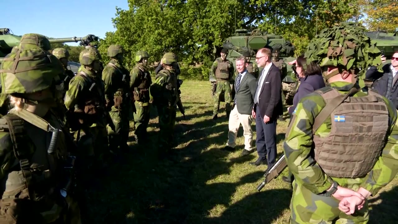 Swedish troops prepare for ‘historic’ NATO Latvia deployment