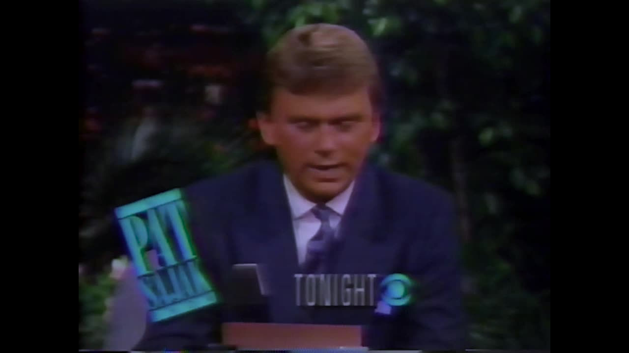 August 4, 1989 - Promo for 'Pat Sajak Show'