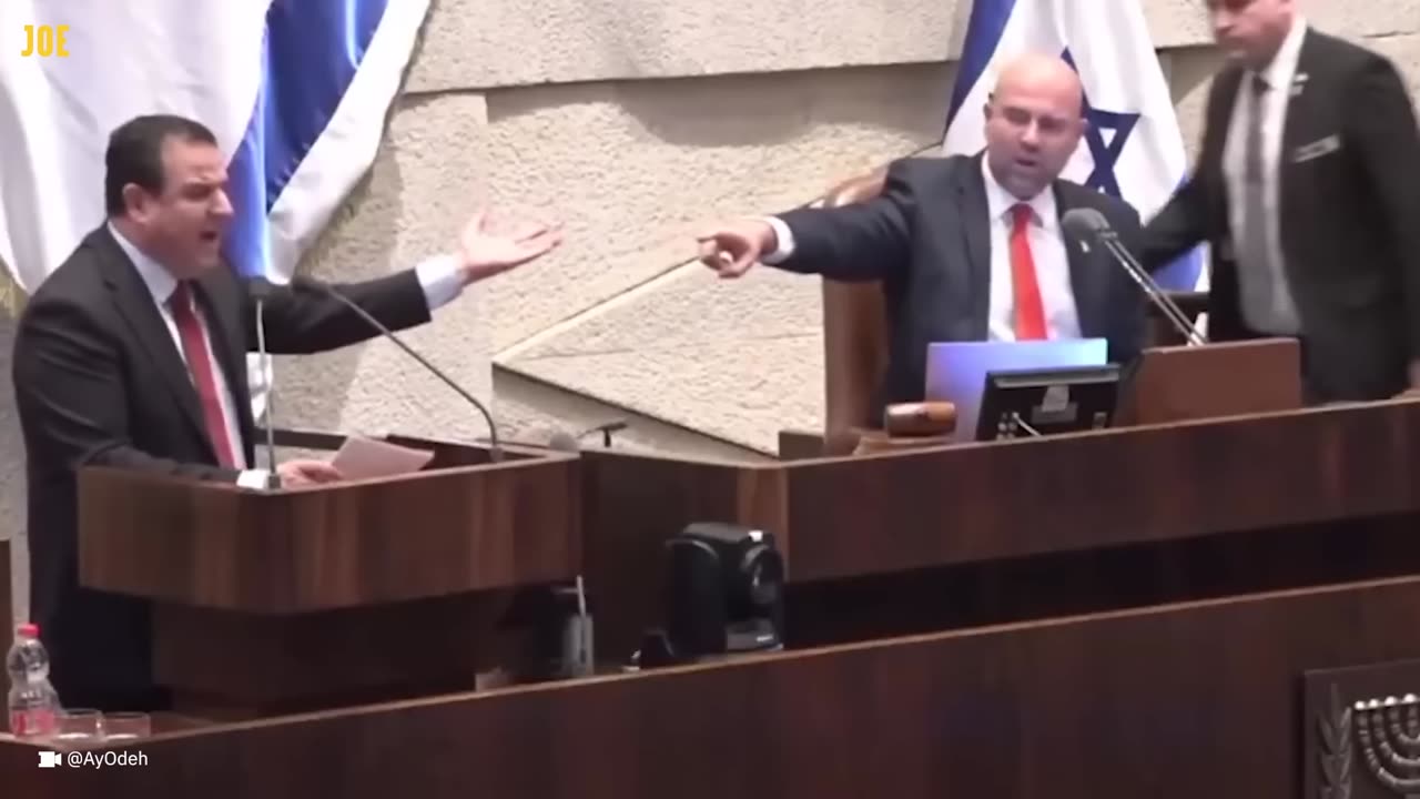 Israeli politician dragged out of Knesset for defying Netanyahu