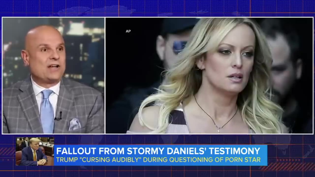 Court transcripts reveal Trump's reaction to Stormy Daniels' testimony inABC News