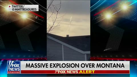 Explosion reported over Billings Montana.