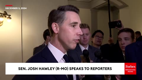 BREAKING: Josh Hawley Gives Absolutely Uncompromising Take On Hunter Biden Pardon!!!