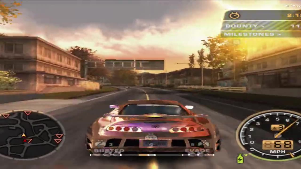 NFS Most Wanted Black Edition - Challenge Series Event 14 Retry(AetherSX2 HD)