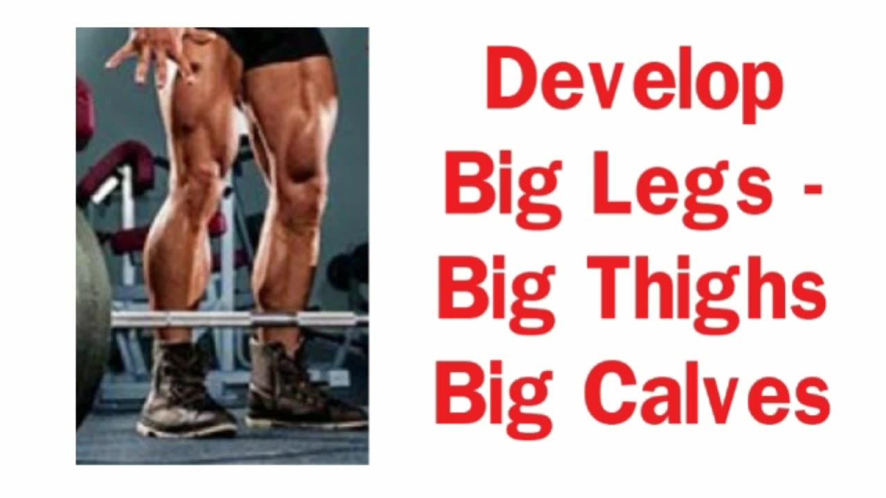 Develop Big Legs Big Thighs, Big Calves, Binaural Beats with Subliminal Messages