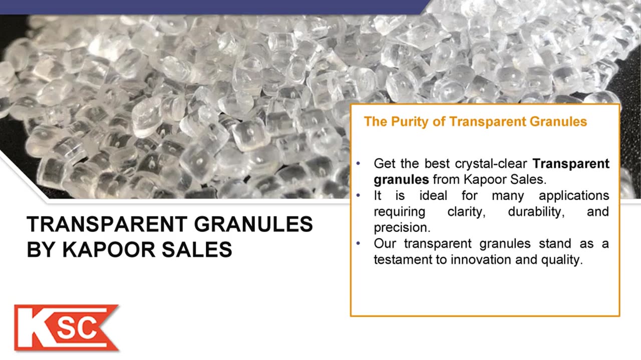 Kapoor Sales Corporation: Your Trusted Distributor for PC Natural Granules in India