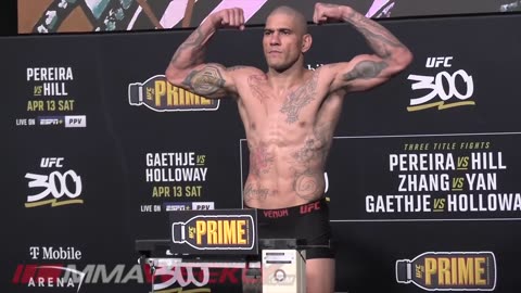UFC 300: Alex Pereira vs Jamahal Hill Highlights