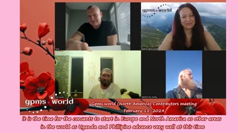It is time for the consents to start in Europe and North America