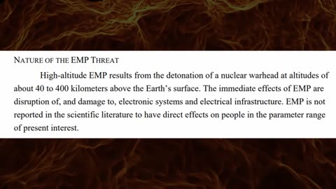 Electromagnetic Pulse (EMP) event?