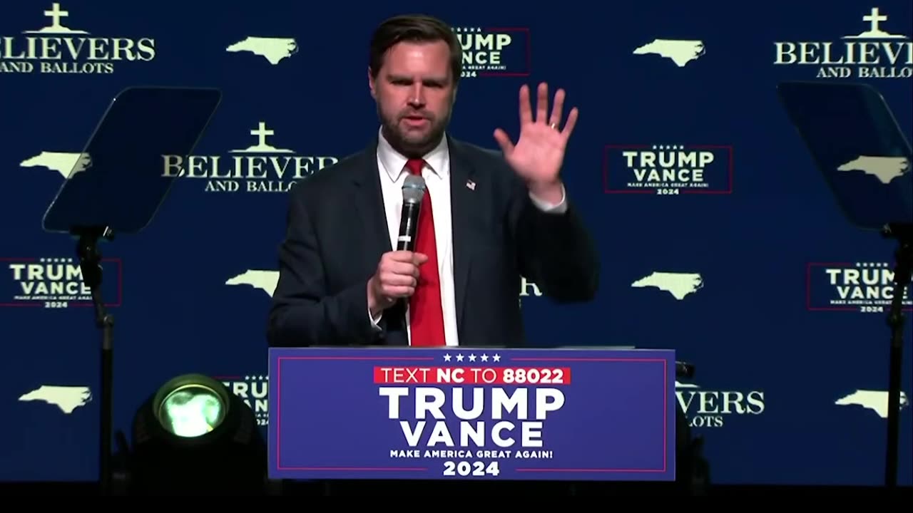 JD VANCE - Believers and Ballots Coalition - Charlotte NC