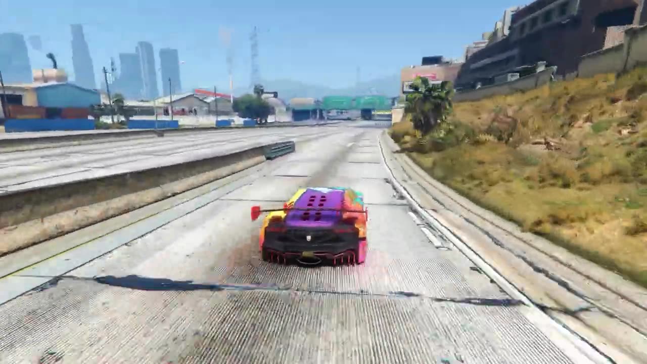 EXTREMELY HARD Wall-Ride STUNT RACE - GTA 5