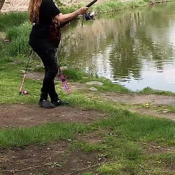 I was recorded fishing