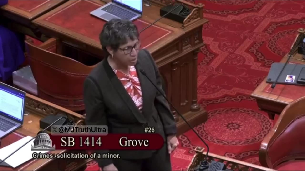 CA Democrat Senator Susan Eggman says She is Tired of Protecting pedos