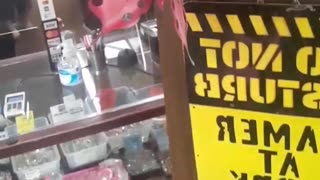 Part 19. Selfie with gamer at work sign