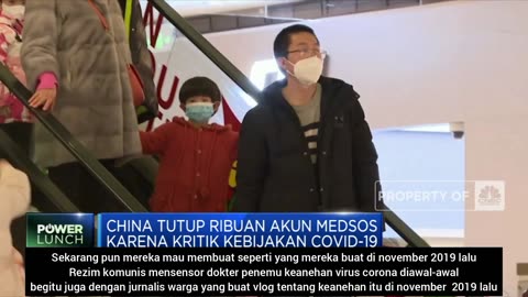 Cina Komunis SENSOR Berita Tentang Covid