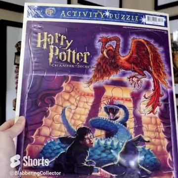 Check Out These Nostalgic Chamber Of Secrets Puzzles! #wizardingworld #harrypotter #puzzle #vintage