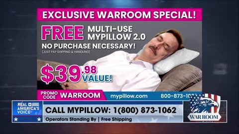 Go To mypillow.com/warroom To Get Your WarRoom Posse Exclusives Today