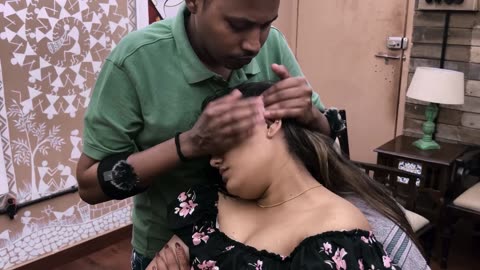 Intense Neck Cracking Head and Shoulder Massage _ Indian Massage