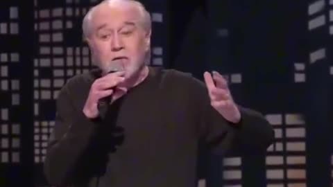 Politics - George Carlin Its Not A Joke America Electricity Power Grid False Flag