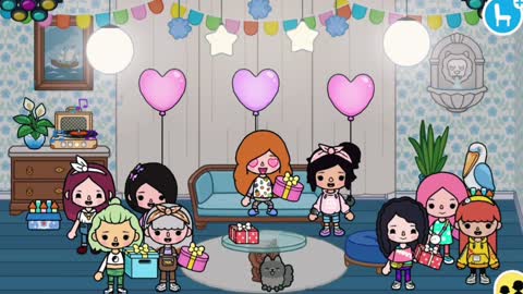 Toca Boca My Friends Birthday