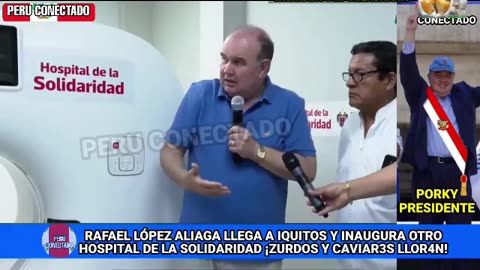 PORKY SIGUE INAUGURANDO Y EQUIPANDO HOSPITALES DE SOLIDARIDAD EN TODO EL PAÍS