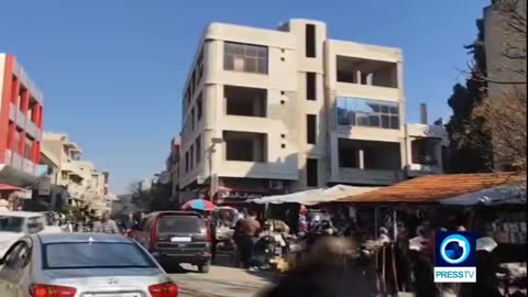 Normal life goes on in Hama, Syria
