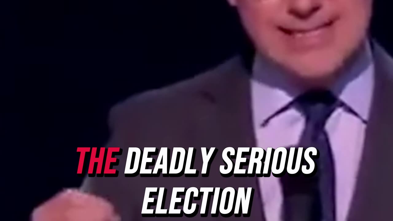 Election 2024: " A Deadly Serious Election "