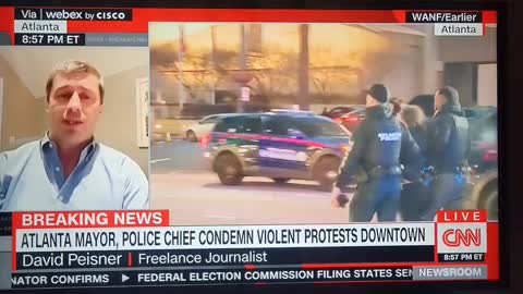 Violent is not the right word says CNN guest...