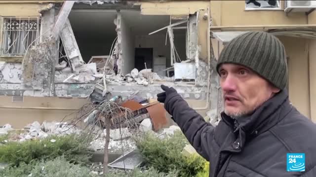 Russian shelling of Kherson leaves at least three dead video coverage