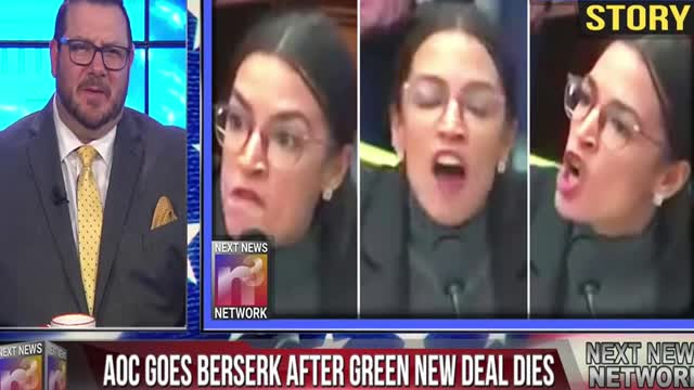 TOP NEWS! AOC Goes BERSERK Seconds After Green New Deal BRUTALLY DIES In The Senate