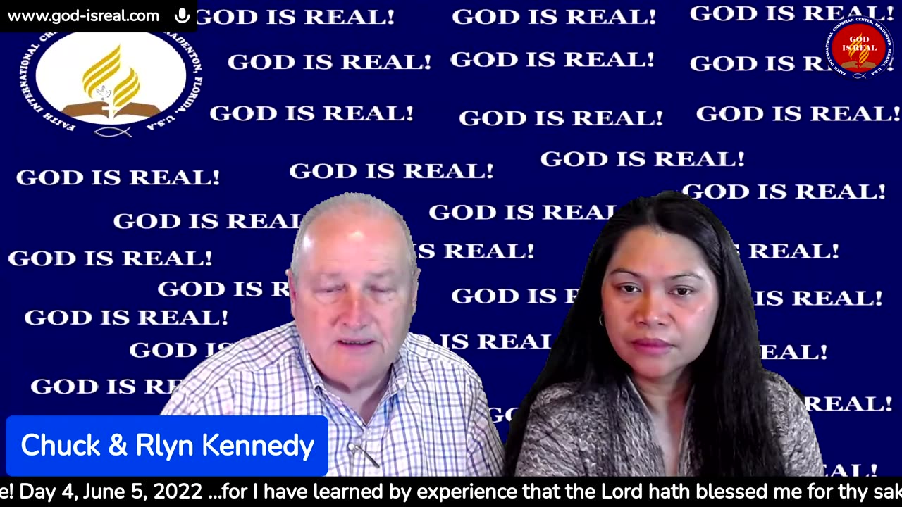 God Is Real: 06-05-22 Experience Day4 - Pastor Chuck Kennedy