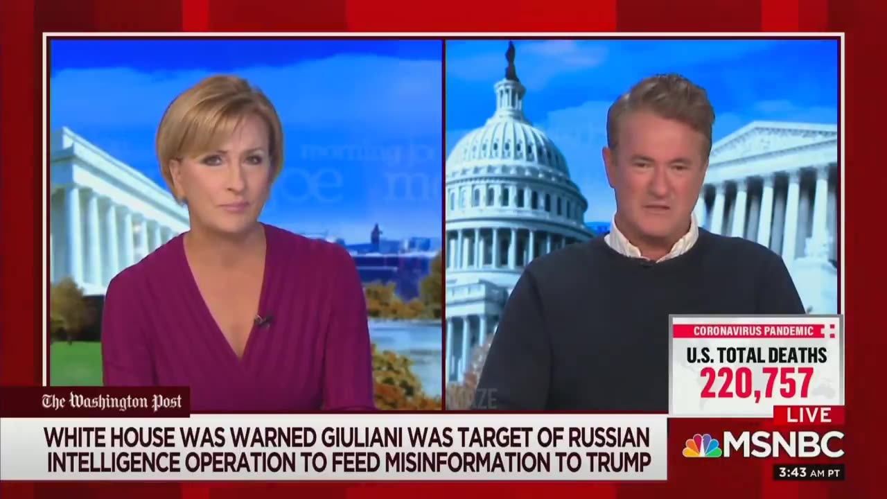 FLASHBACK: Joe Scarborough on those who believed the Hunter Biden laptop was real: “History will expose you all as idiots and useful fools for the Russians”