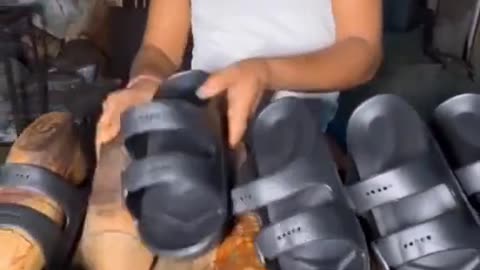 Foam slippers,sandals for summer use manufacturing complete process