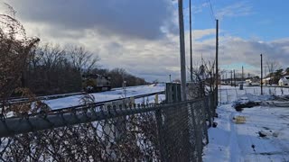 CSX & Amtrak Pass Thru CSX Syracuse Terminal Subdivision 12-2-2024