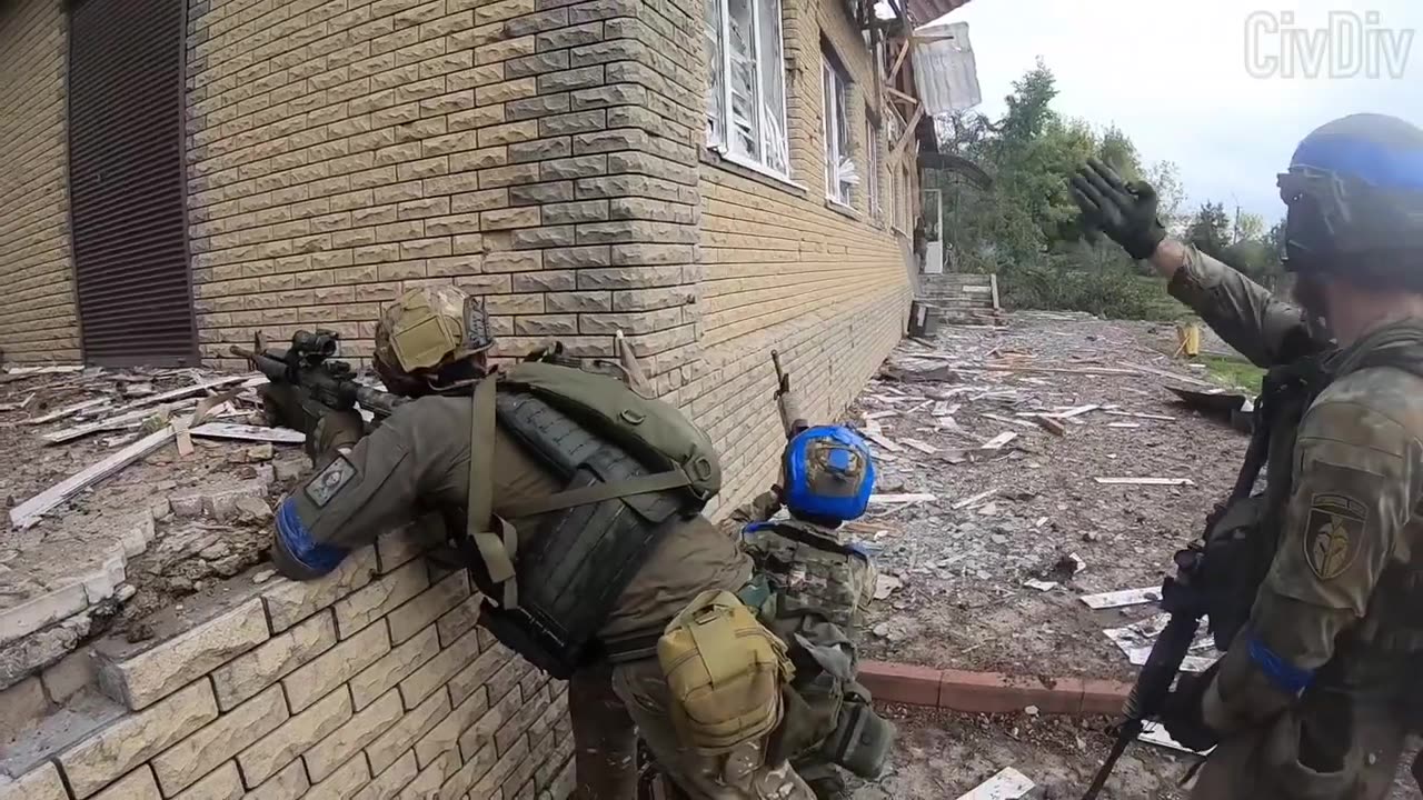 Combat GoPro - Wiping Out Russian Spetsnaz Team in CQB