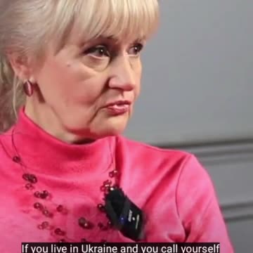 Irina Farion says if you have a Russian name in the Ukraine - you're not welcome