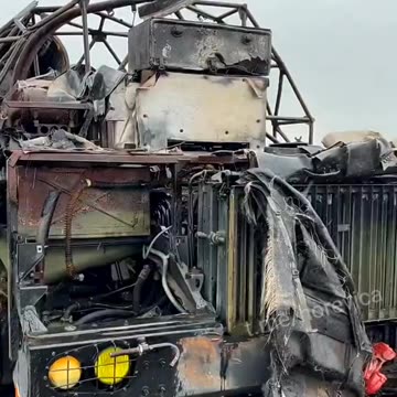 Destroyed Russian S-300 With Missiles Still Inside