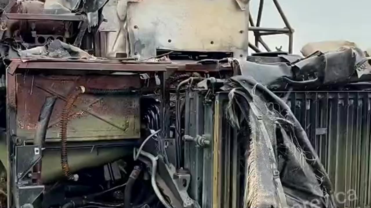 Destroyed Russian S-300 With Missiles Still Inside