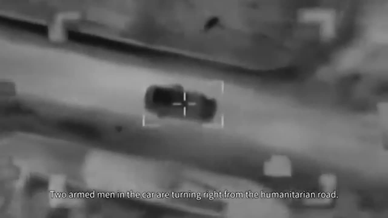 Dramatic Footage of Humanitarian Aid Getting Raided by Gaza Terrorists... And IDF Taking Them Out