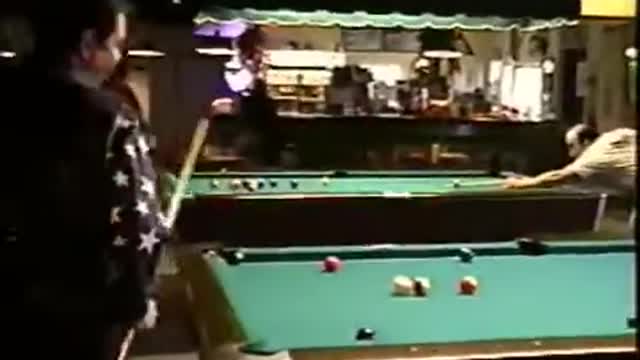 Pool with Dad 16 yrs ago