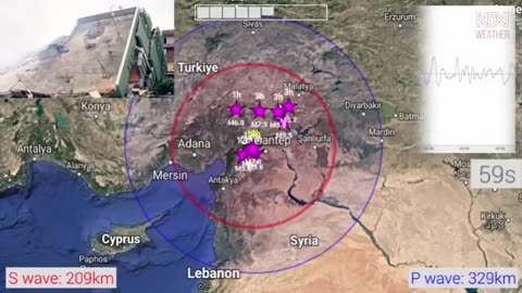 More than 120 quakes recorded! Turkey and Syria Earthquake