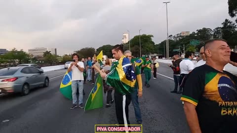 PARALIZAÇÃO MARGINAL TIETÊ SP E S.O.S FORÇAS ARMADAS-1