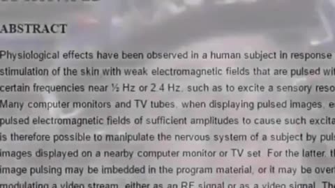 Your TV is being Used against you as a Weapon to Manipulate Your Nervous System & Program You