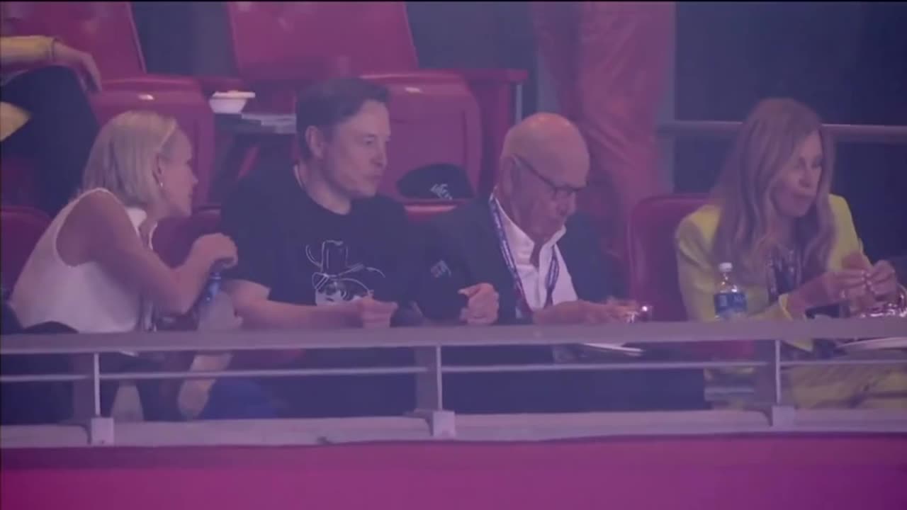 Elon Musk Sat With Rupert Murdoch At This Year's Super Bowl