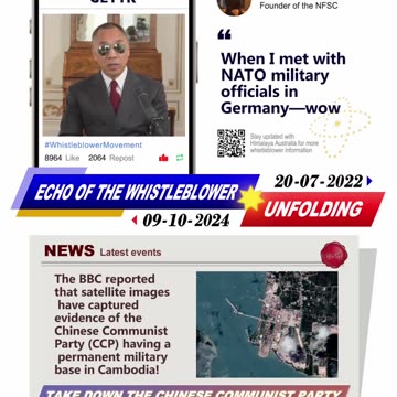 Miles Guo Exposed The CCP's Permanent Military Base In Cambodia On July 22nd 2022