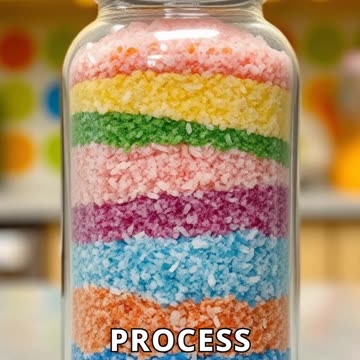 DIY Rainbow Salt Jars: Colorful and Creative!