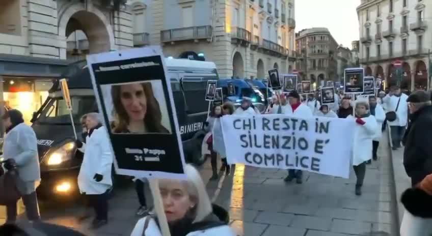Turin, Italy - We can clearly see vaccine effectiveness...
