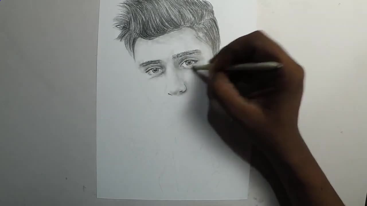 Zayn Malik Pencil Drawing