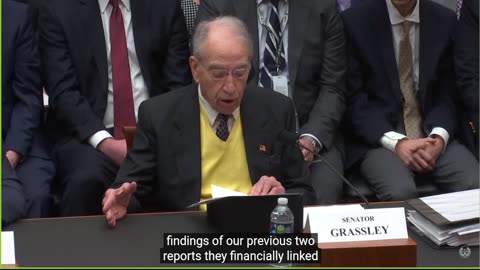 More evidence that Chuck Grassley lays out that there were significant financial transactions with Hunter and James Biden with the CCP