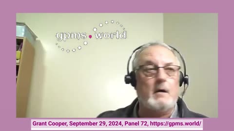 Grant Cooper, GPMS.WORLD Panel 72, September 2024
